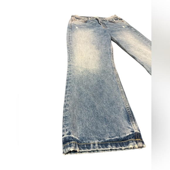 GRLFRD Linda Cropped Straight Leg Jean in Schools Out Size 27 - Picture 3 of 11